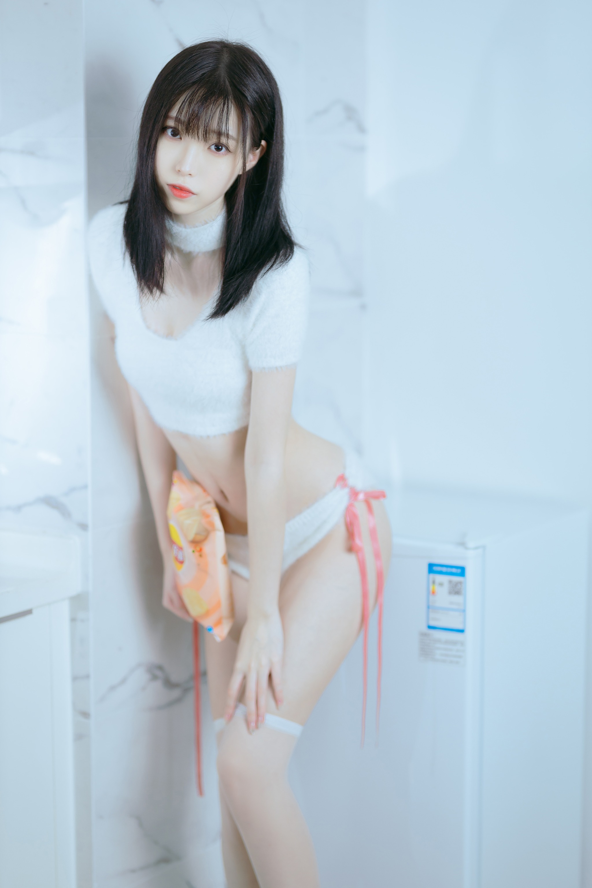 图片[1]-许岚LAN – NO.017 纯欲毛衣[40P]-XikXak